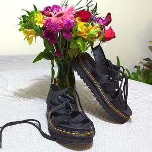 Dr. Martens Black Nartilla sandals, size Women's 6